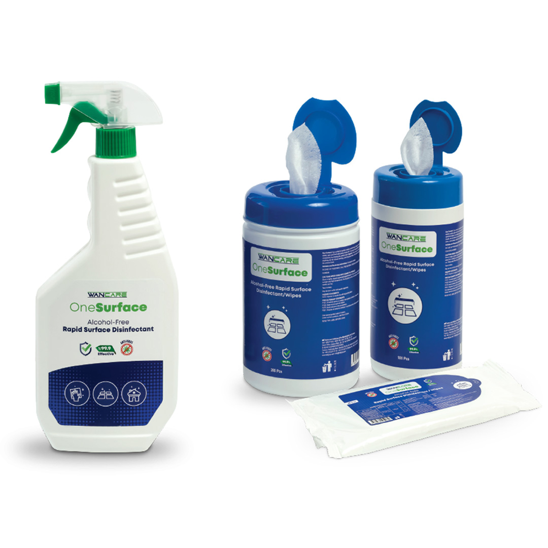 ALCOHOL-FREE RAPID SURFACE DISINFECTANT/WIPES