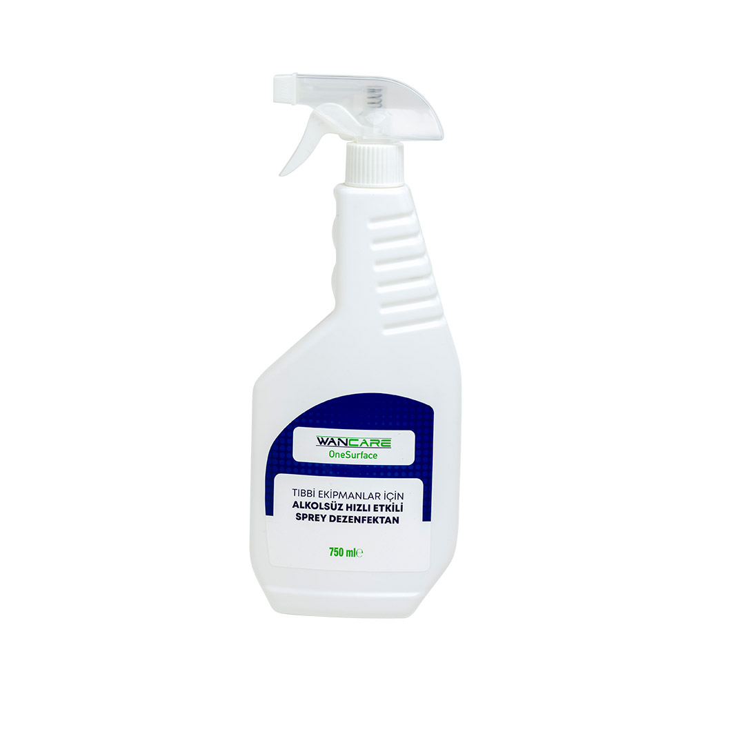 ALCOHOL-FREE FAST ACTING SPRAY DISINFECTANT FOR MEDICAL EQUIPMENTS